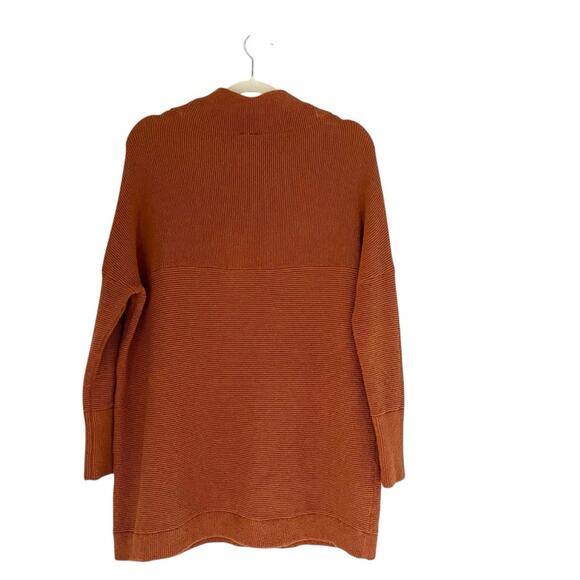 Free People Ottoman Slouchy Tunic in Siena Sz XS oversized knit pullover tan Y2K - Picture 4 of 9